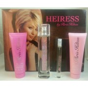 (L) PARIS HILTON HEIRESS 3.4 EDP SP + 3.0 B/L + 3.0 S/G + 0.34 MINI