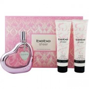 (L) BEBE SHEER 3.4 EDP SP + 3.4 B/L + 3.4 S/G