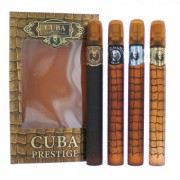 (M) CUBA PRESTIGE 1.2 EDP SP COLLECTION CLASSIC + BLACK + PLATINUM + LEGACY