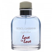 (M) D&G LIGHT BLUE LOVE IS LOVE 4.2 EDT SP TSTR