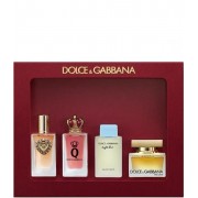 (L) D&G MINI COLLECTION  DEVOTION 0.17 EDP + LIGHT BLUE 0.15 EDT + Q 0.17 EDP + THE ONE 0.17 EDP