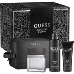 (M) GUESS SEDUCTIVE 3.4 EDT SP + 3.4 S/G + 6.0 B/S + POUCH